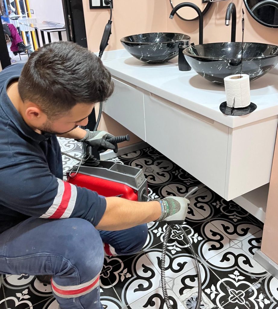 lavabo tıkanıklığı açma